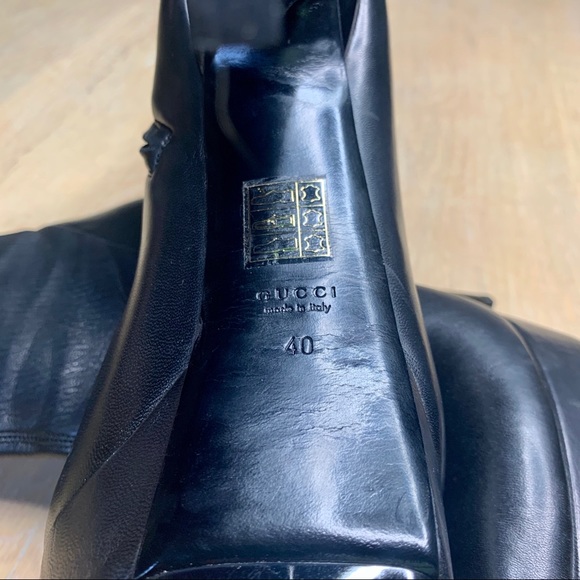 GUCCI Peep Toe Platform Bootie - Picture 3 of 6